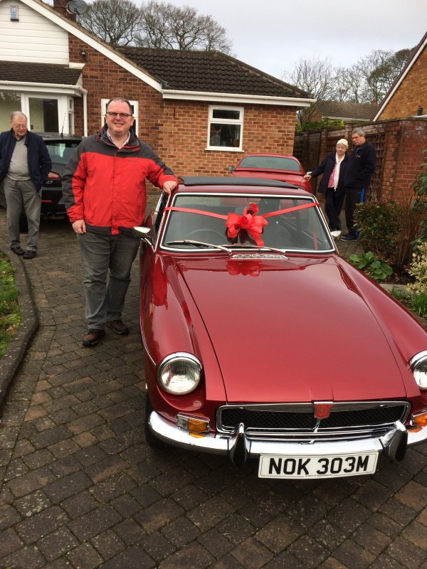 Paul's Christmas present!